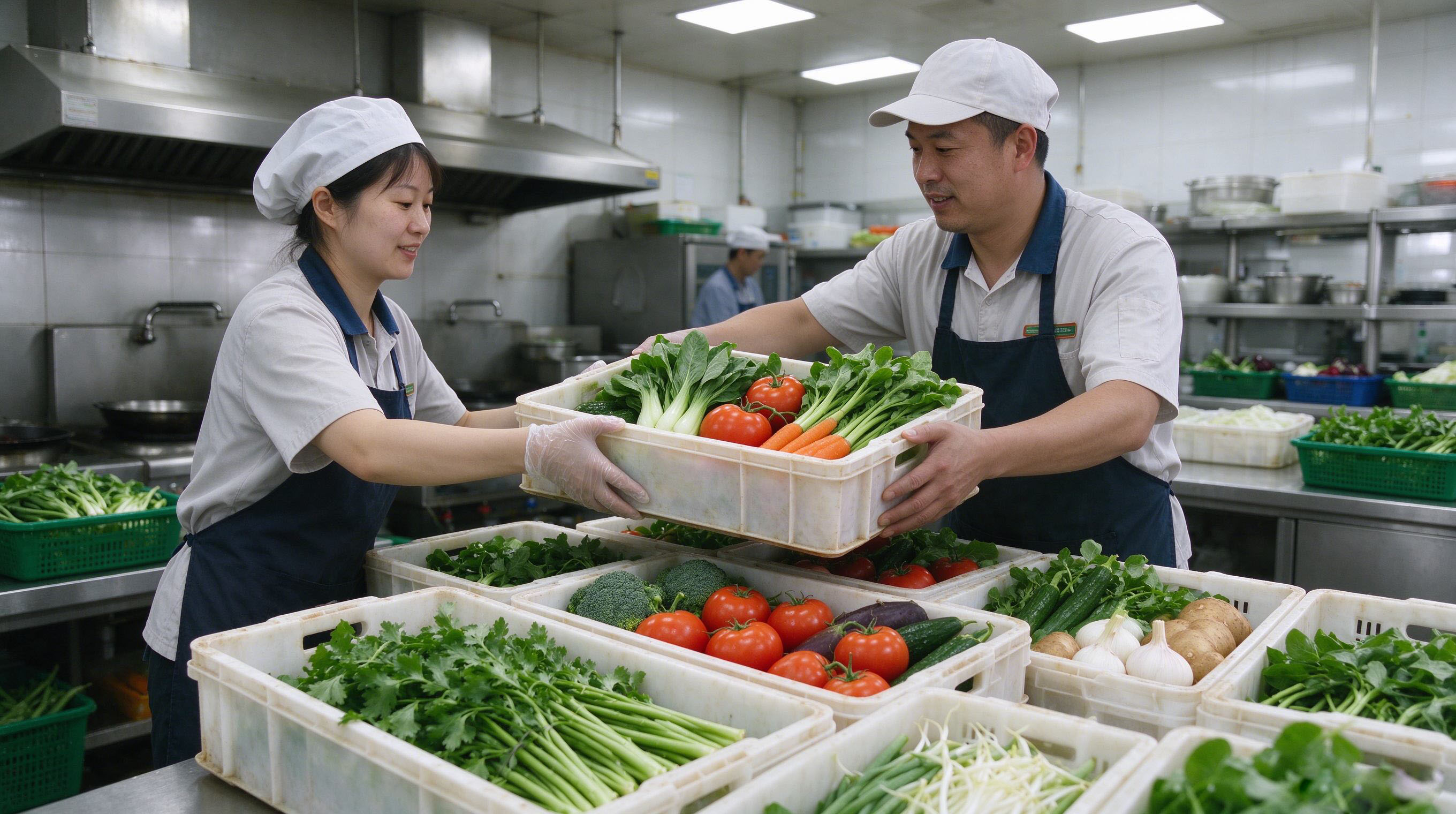 团餐市场持续扩容，湖北农产品公司抢抓食堂餐饮食材供应机遇